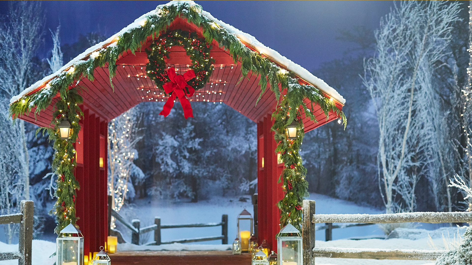 Covered Bridge Zoom Background Christmas Zoom Background That Even Santa Claus Himself Would Approve Of