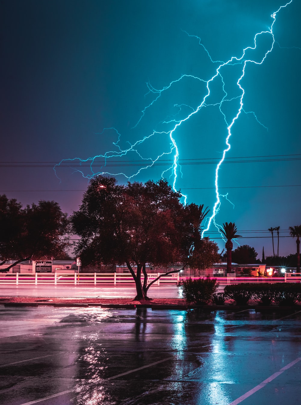 Lightning Strike Picture. Download Free Image