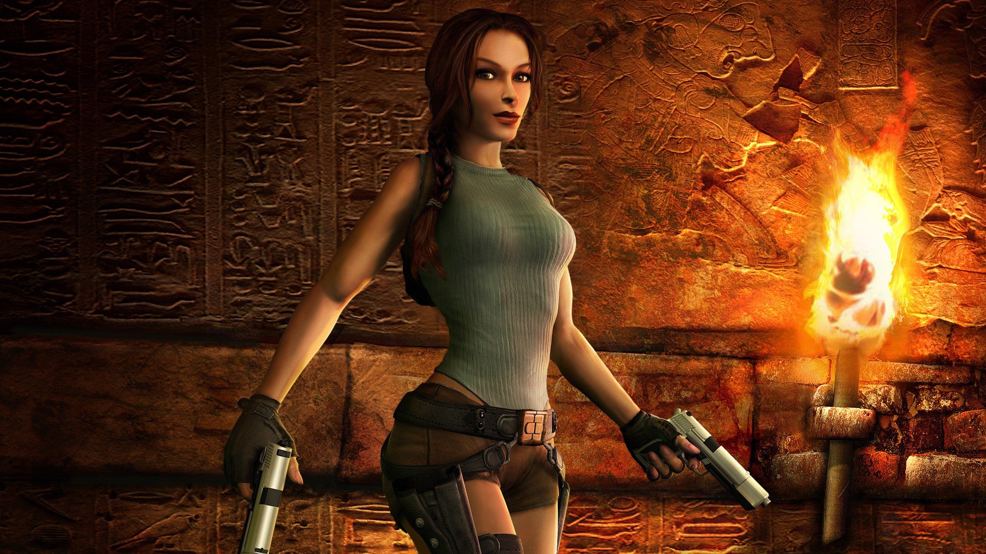 Lara Croft, Tomb Raider, Video games, Tomb Raider: Anniversary Wallpaper HD / Desktop and Mobile Background