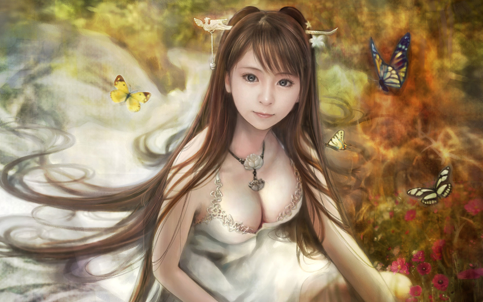 Free CG beautiful girl wallpaper Wallpaper Wallpaper 81319