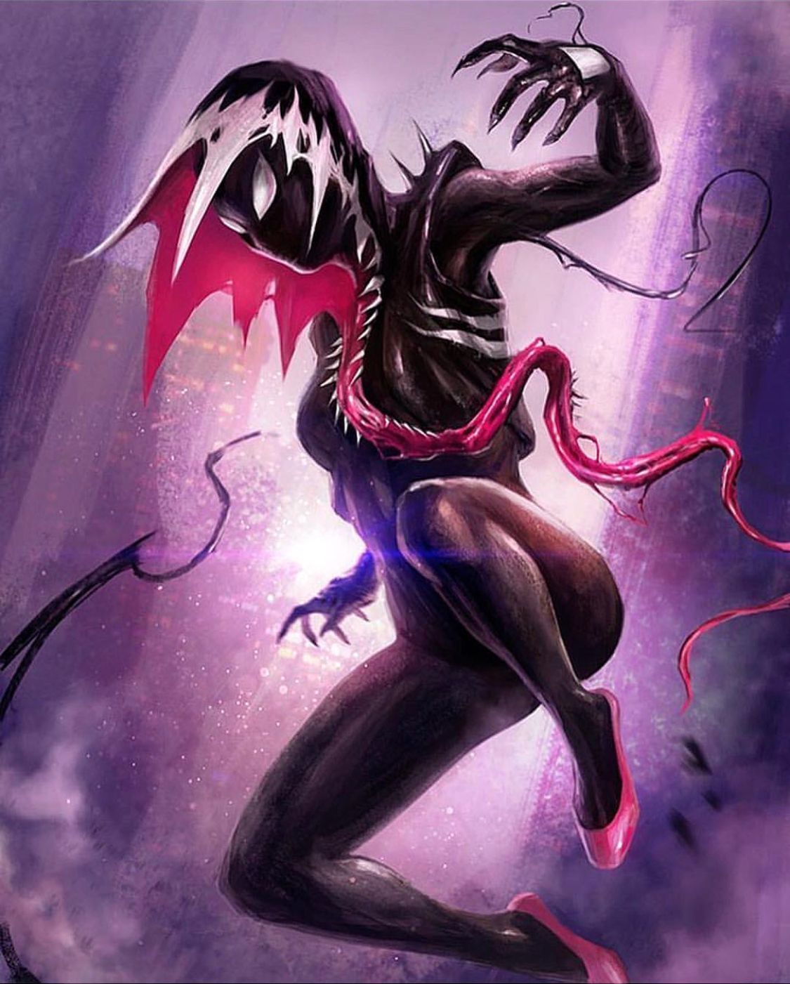 Gwenom. Venom quadrinhos, Aranha gwen, Arte da marvel