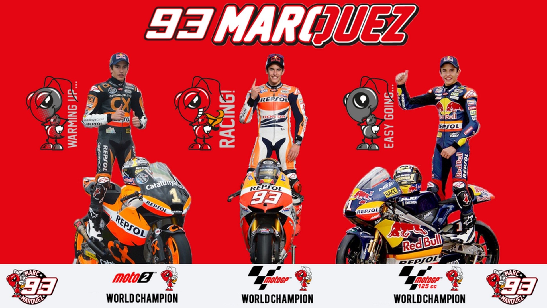 Marc Marquez World Champions Wallpaper Live Wallpaper HD