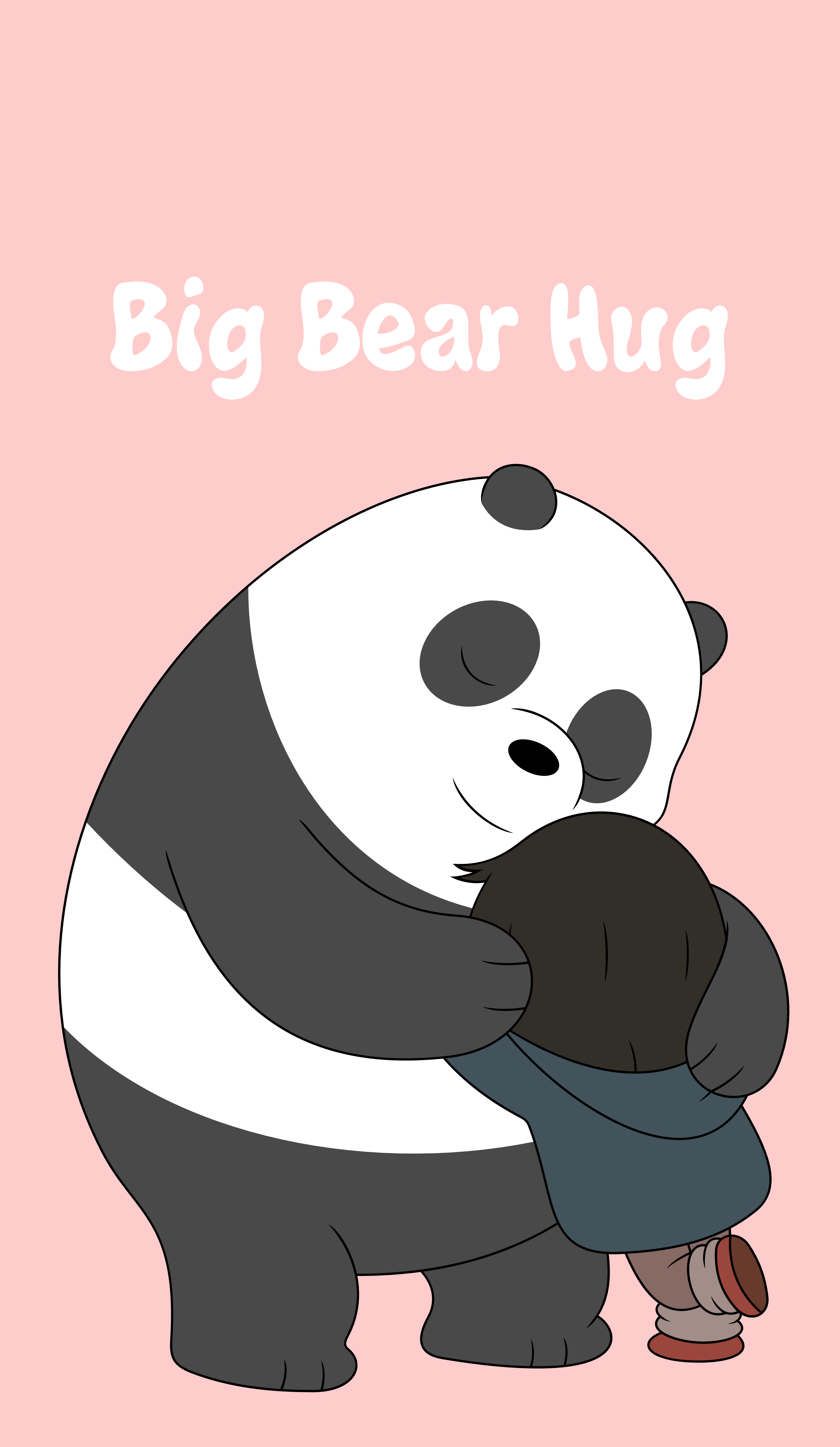 Bear Hug Cartoon Image
