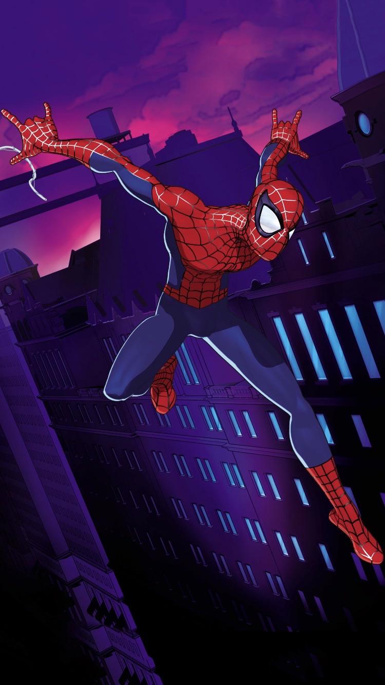 Cartoon Spiderman Wallpaper