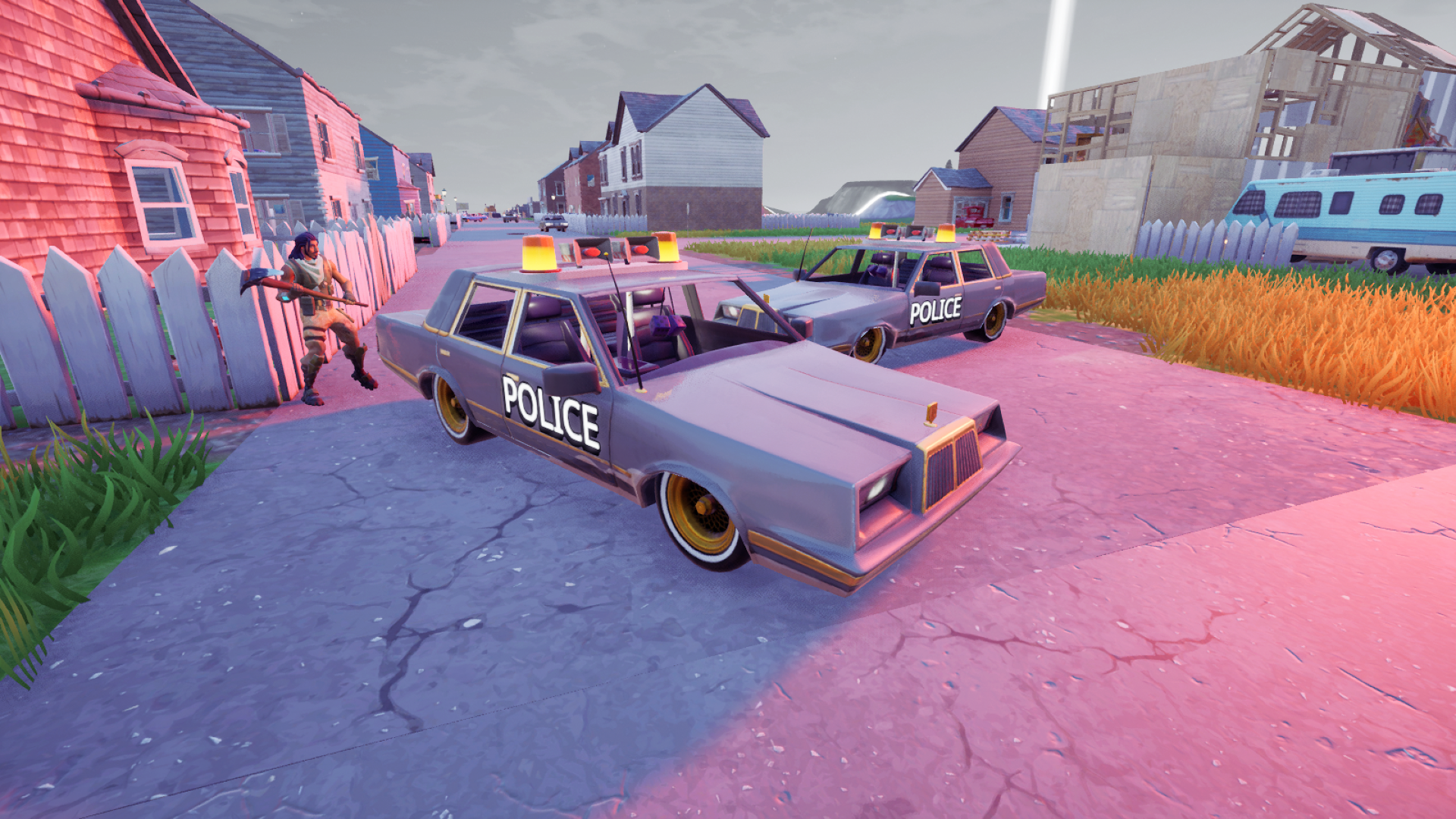 Since the gcpd cars where removed j made some of my own: FortniteCreative