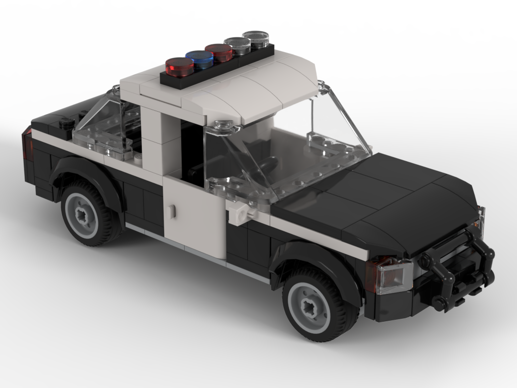 Gotham City Police Car from Lego DC Supervillains