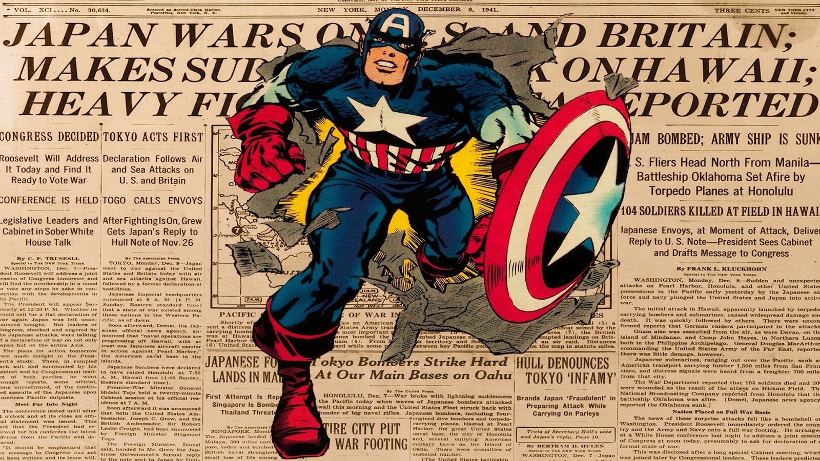Vintage Captain America Wallpaper Free Vintage Captain America Background