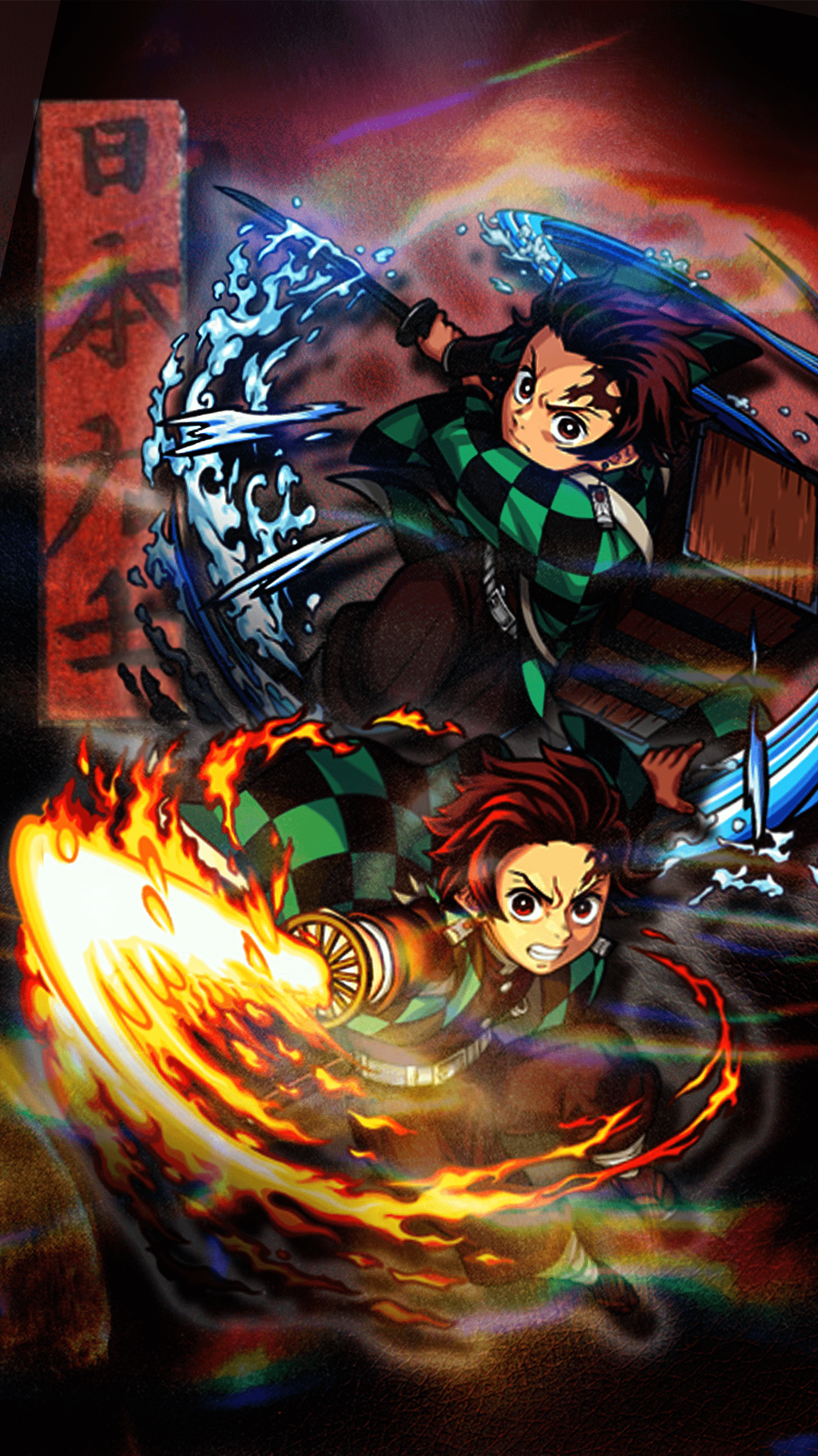 Tanjiro Kamado, demon slayer, demonslayer, tanjiro, HD phone wallpaper