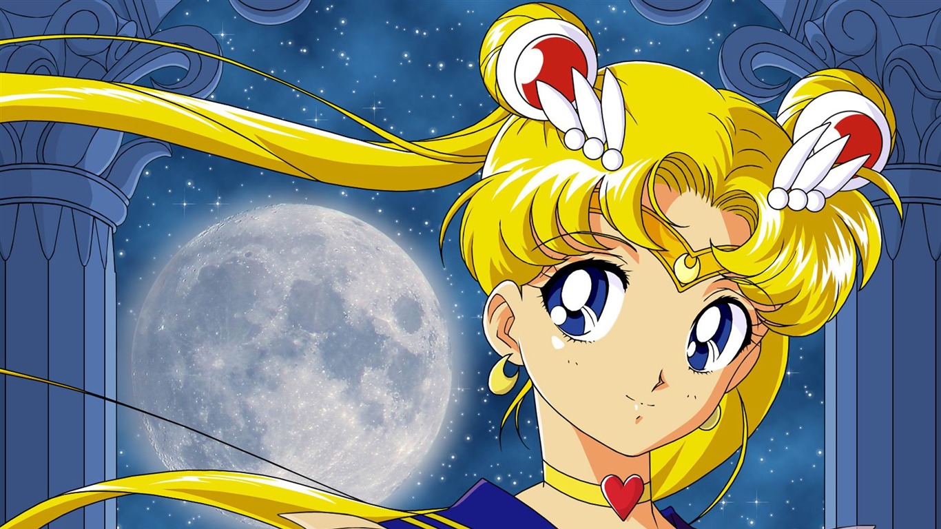 Tsukino Usagi Sailor Moon Anime HD Wallpaper