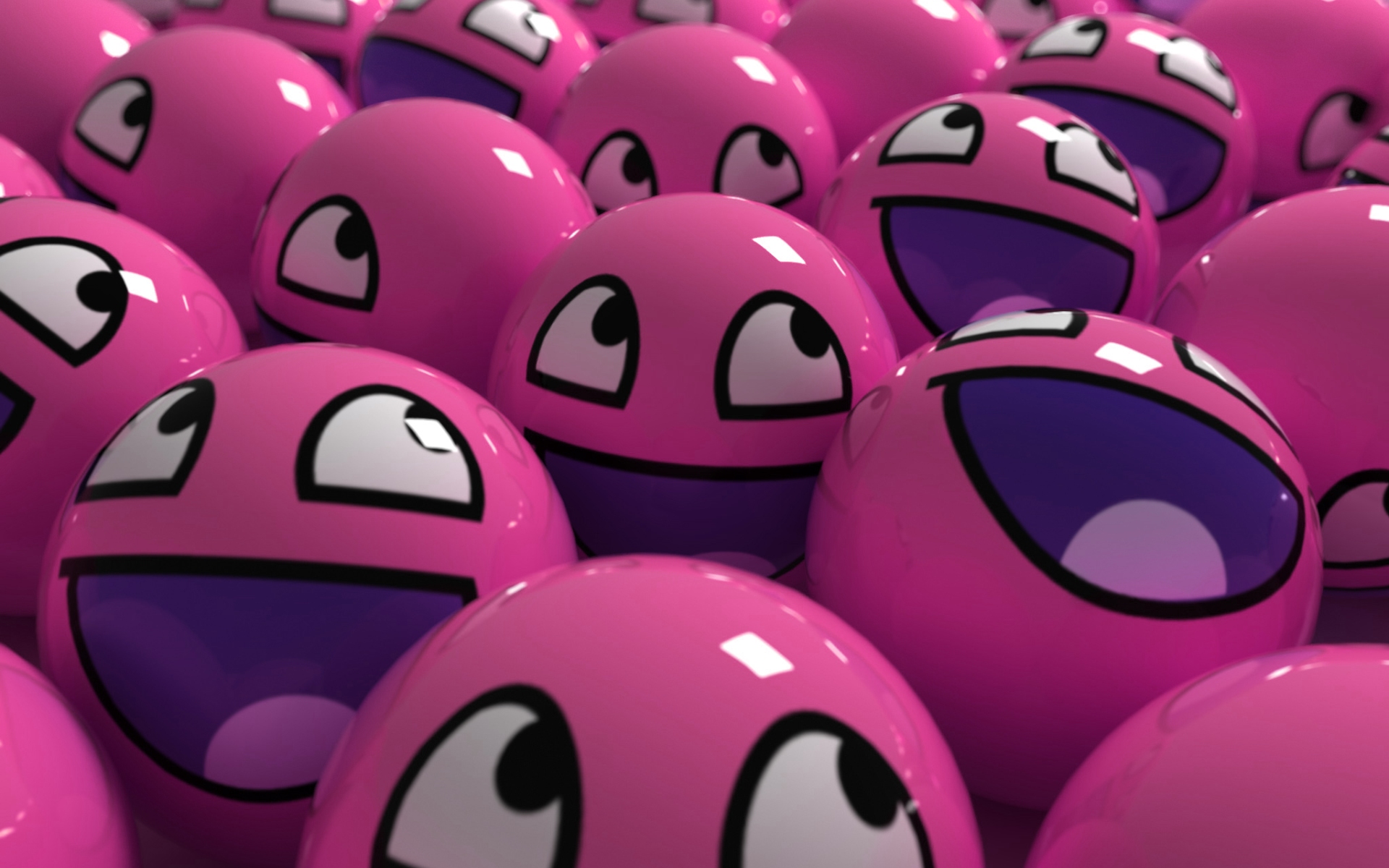Smiley Face Ball Wallpaper  Download to your mobile from PHONEKY
