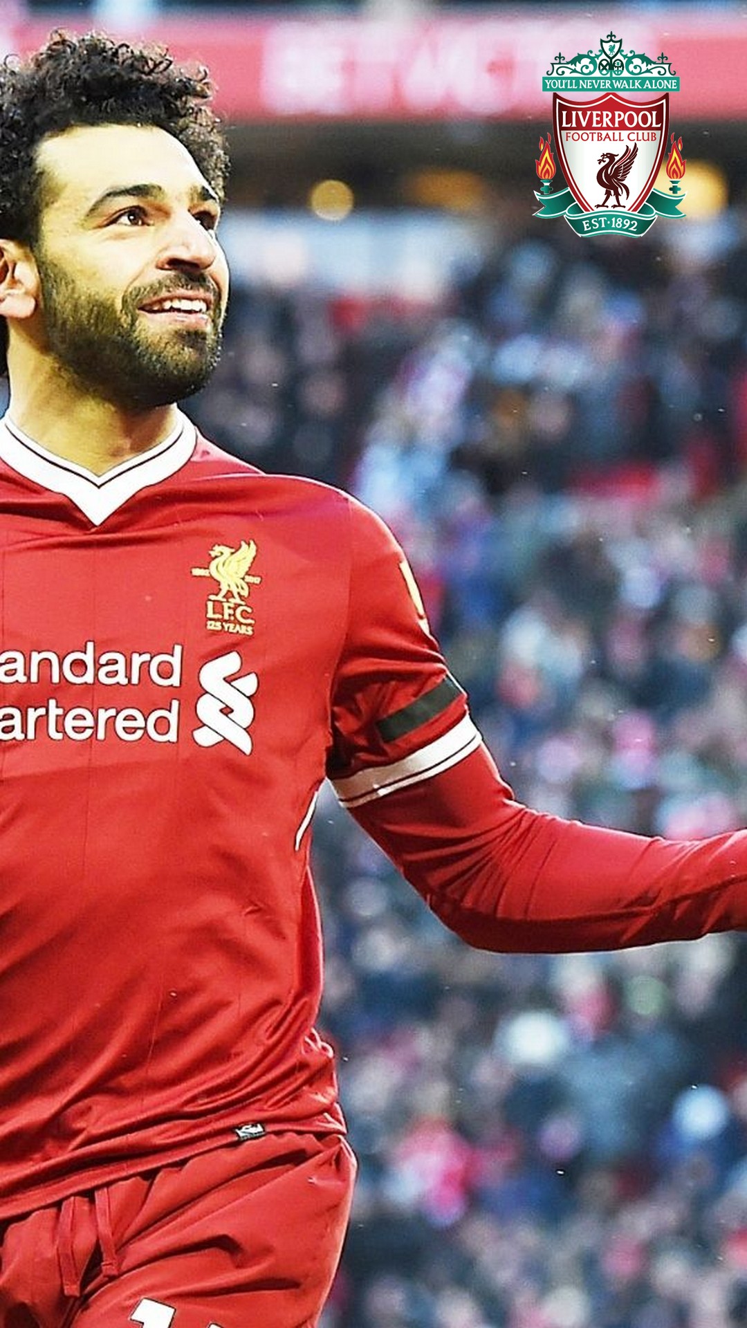 iPhone Wallpaper Mohamed Salah Liverpool 3D iPhone Wallpaper