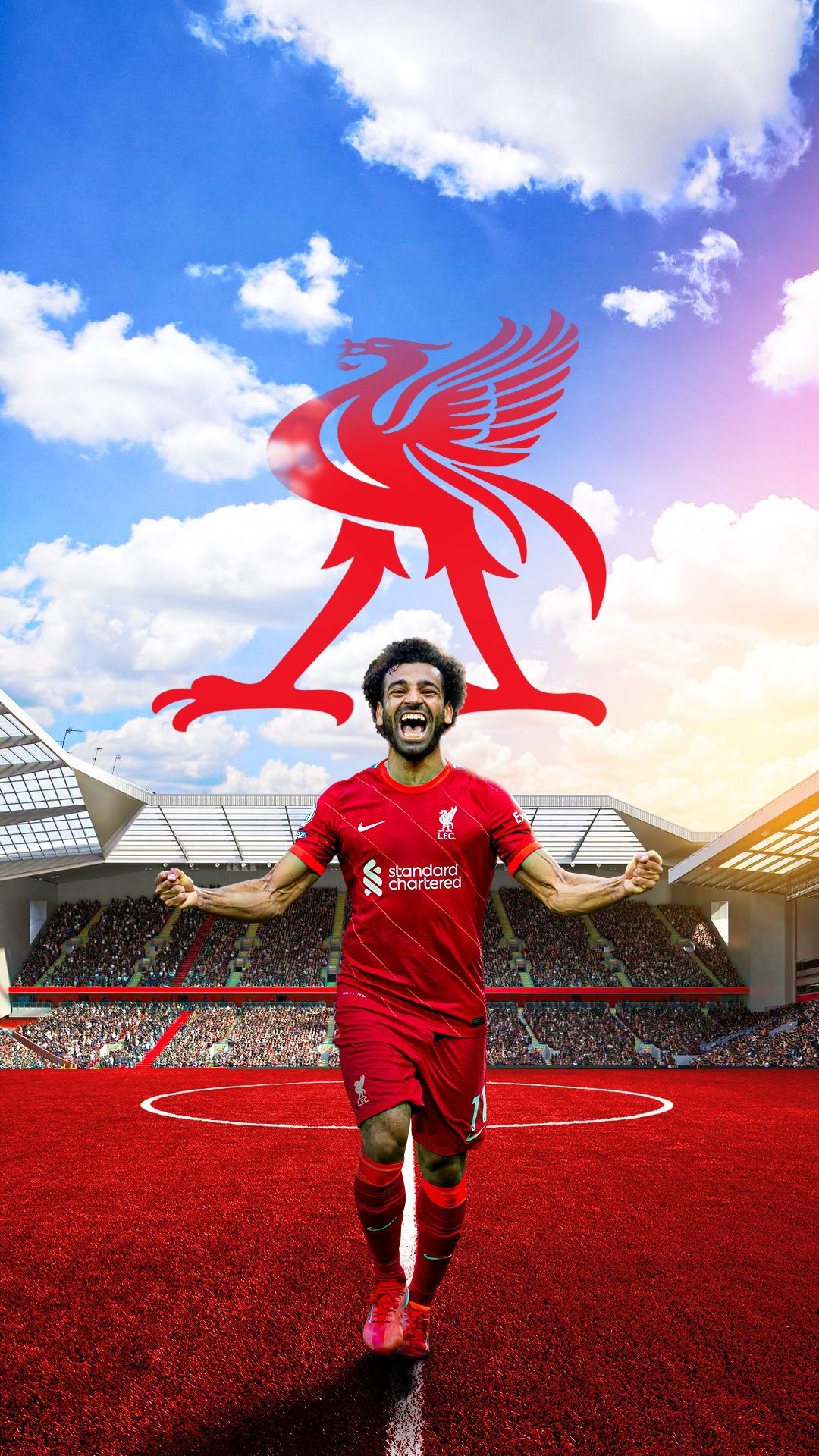 Mohammed Salah Liverpool 2021 wallpaper