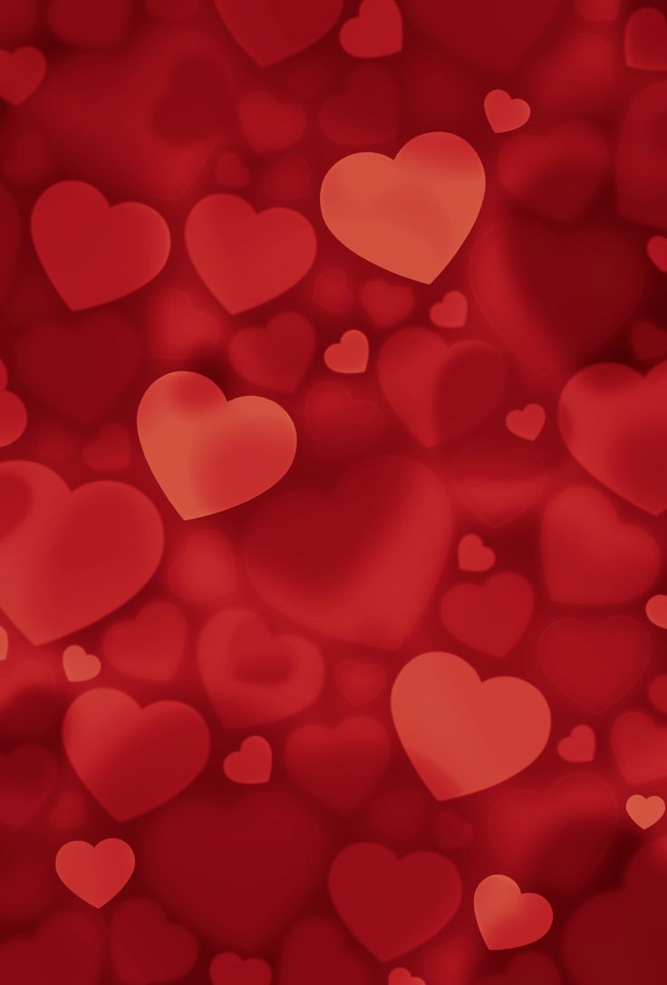 ♥♥♥RED HEARTS Wallpaper♥♥♥. Valentines day hearts, Red heart, Be my valentine