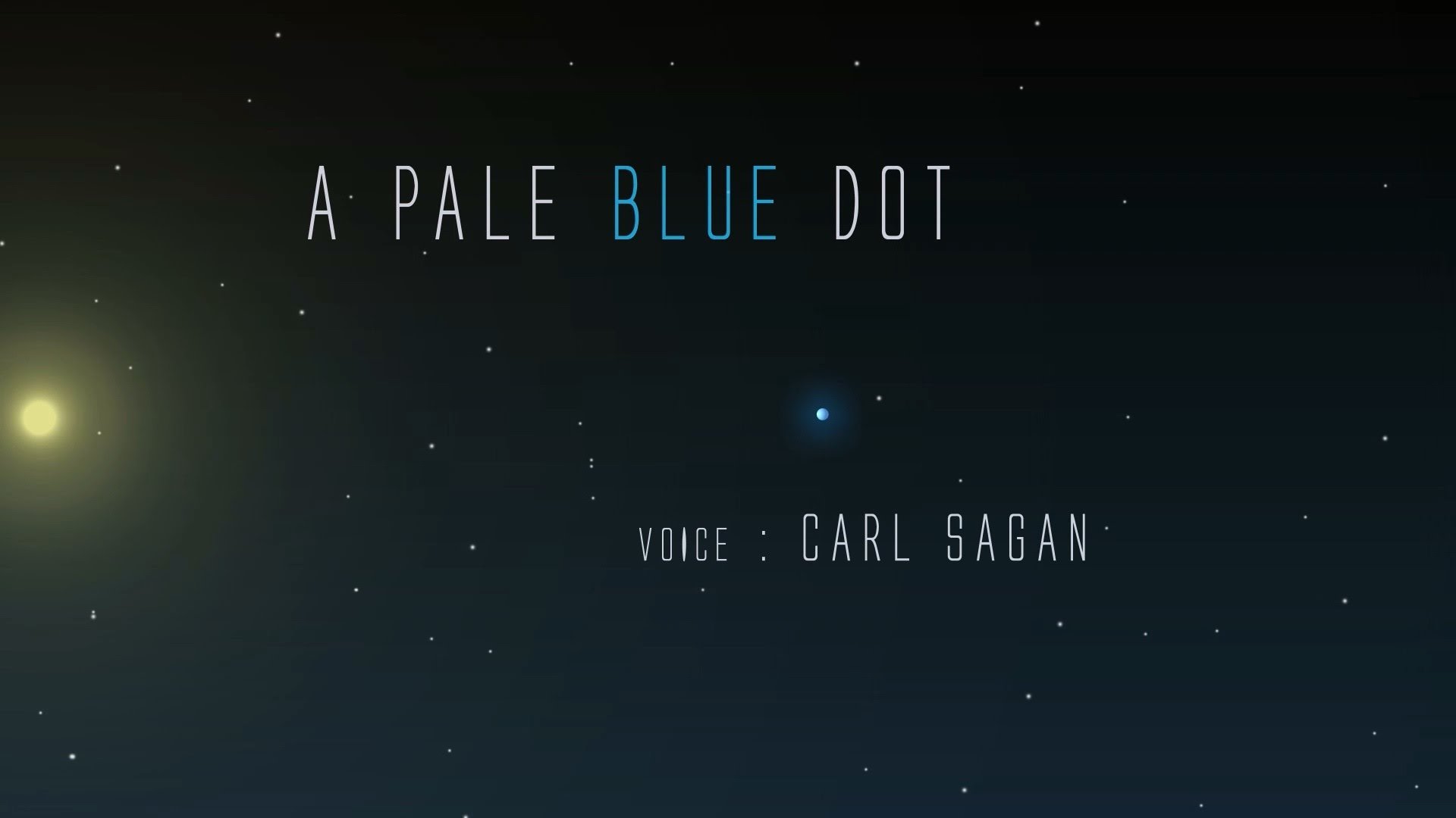 Prologue: Pale Blue Dot - Contemplation Shelter.