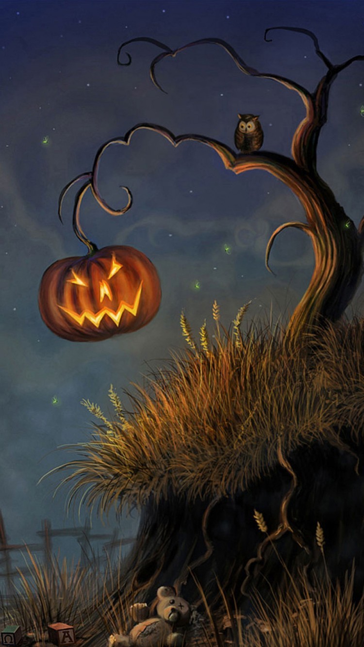 Halloween HD Wallpaper for iPhone 6s
