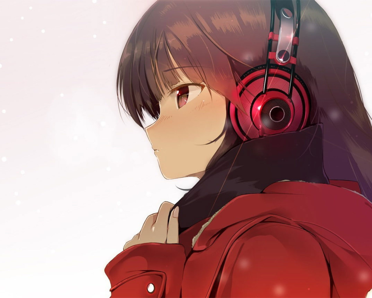 Anime Girls wallpaper, Headphones, Original Characters, Profile • Wallpaper For You HD Wallpaper For Desktop & Mobile