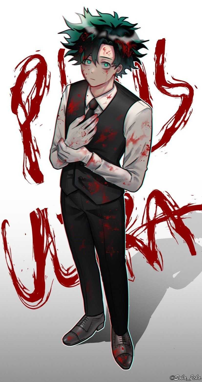 Villain Deku Wallpaper Free HD Wallpaper