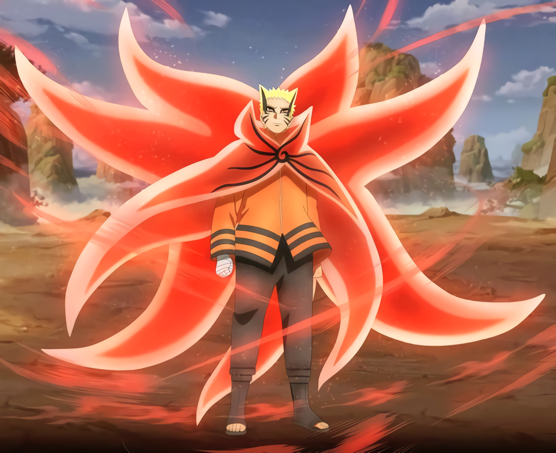 Baryon Mode (Naruto) HD Wallpaper and Background Image