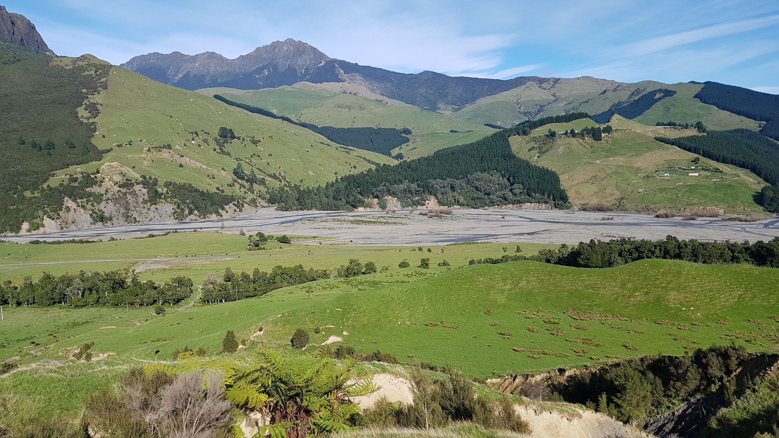 Mt Hikurangi, East Cape, NZ. Scenery, Natural landmarks, East cape