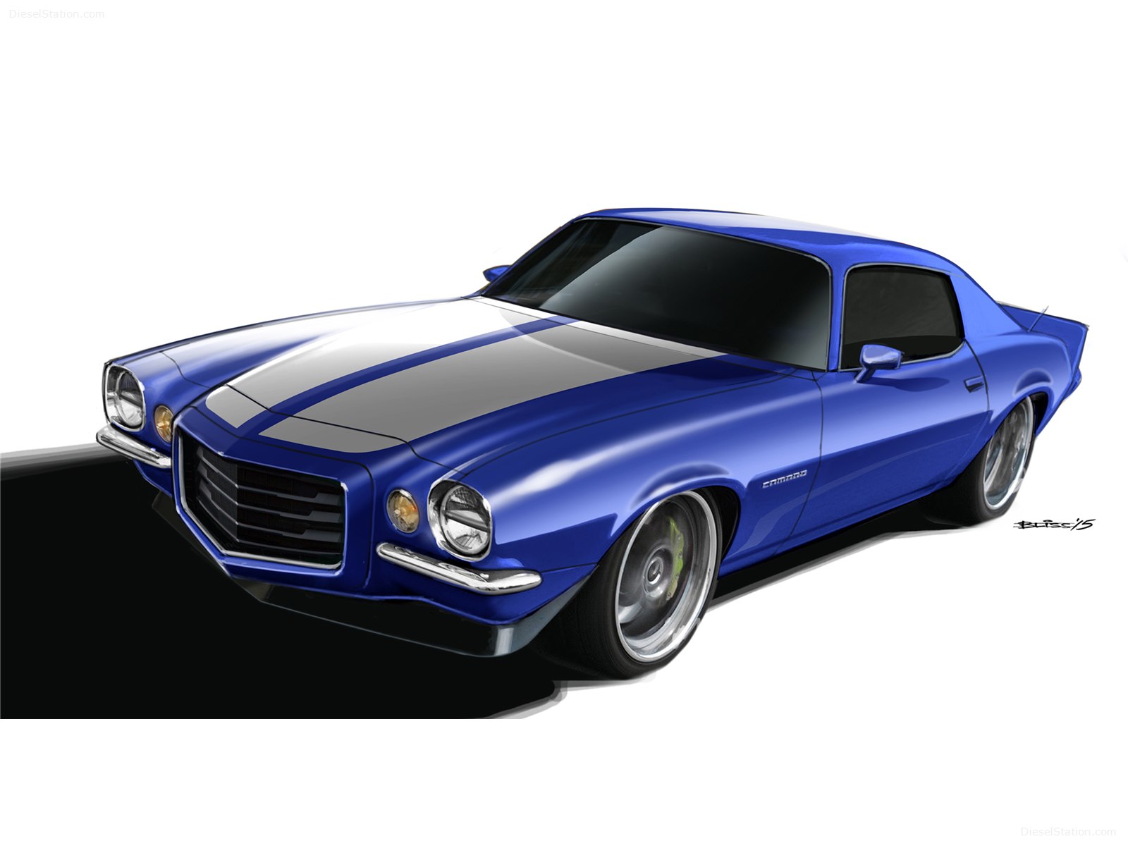 Chevrolet 1970 Camaro RS with Supercharged LT4 Concept 2015 Exotic Car Wallpaper of 8, Diesel Station