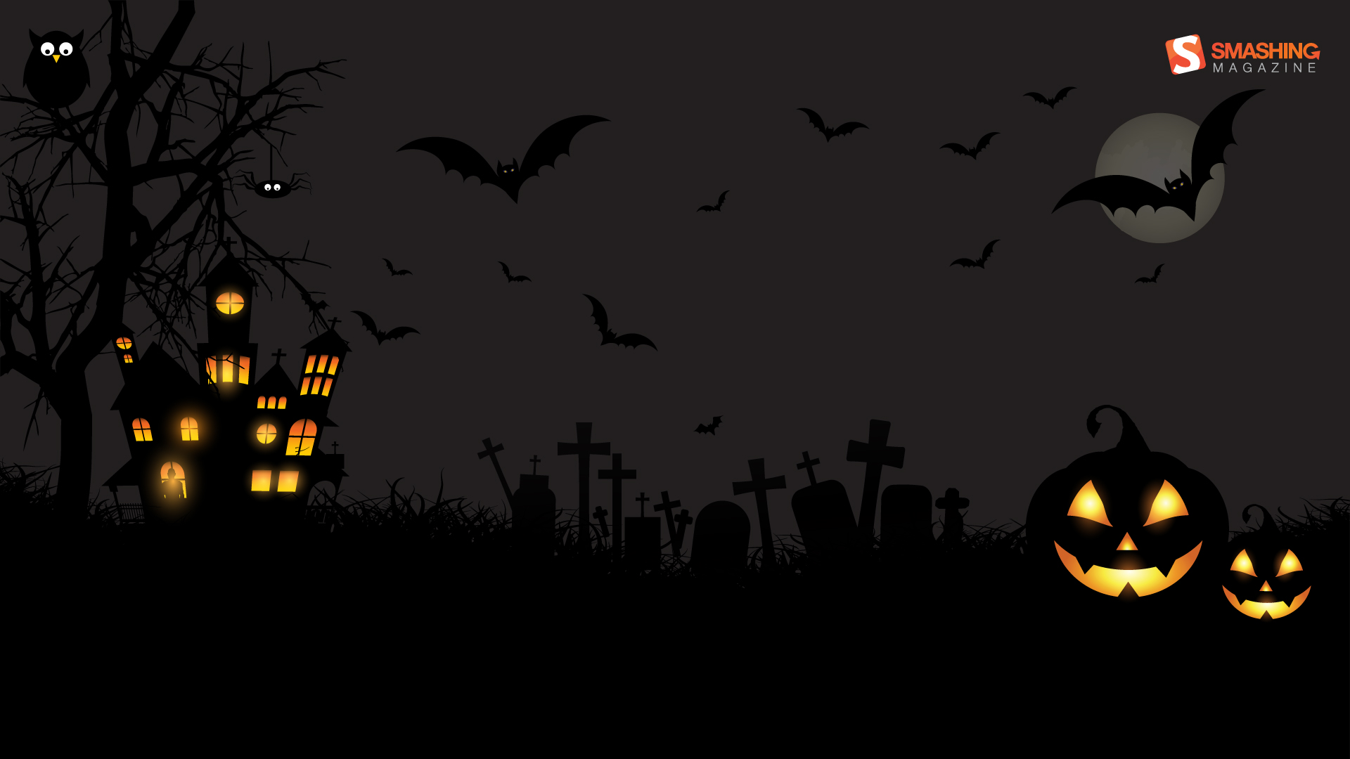 Scary Halloween HD Wallpaper 1080p Desktop Calendar 2019 Wallpaper Halloween