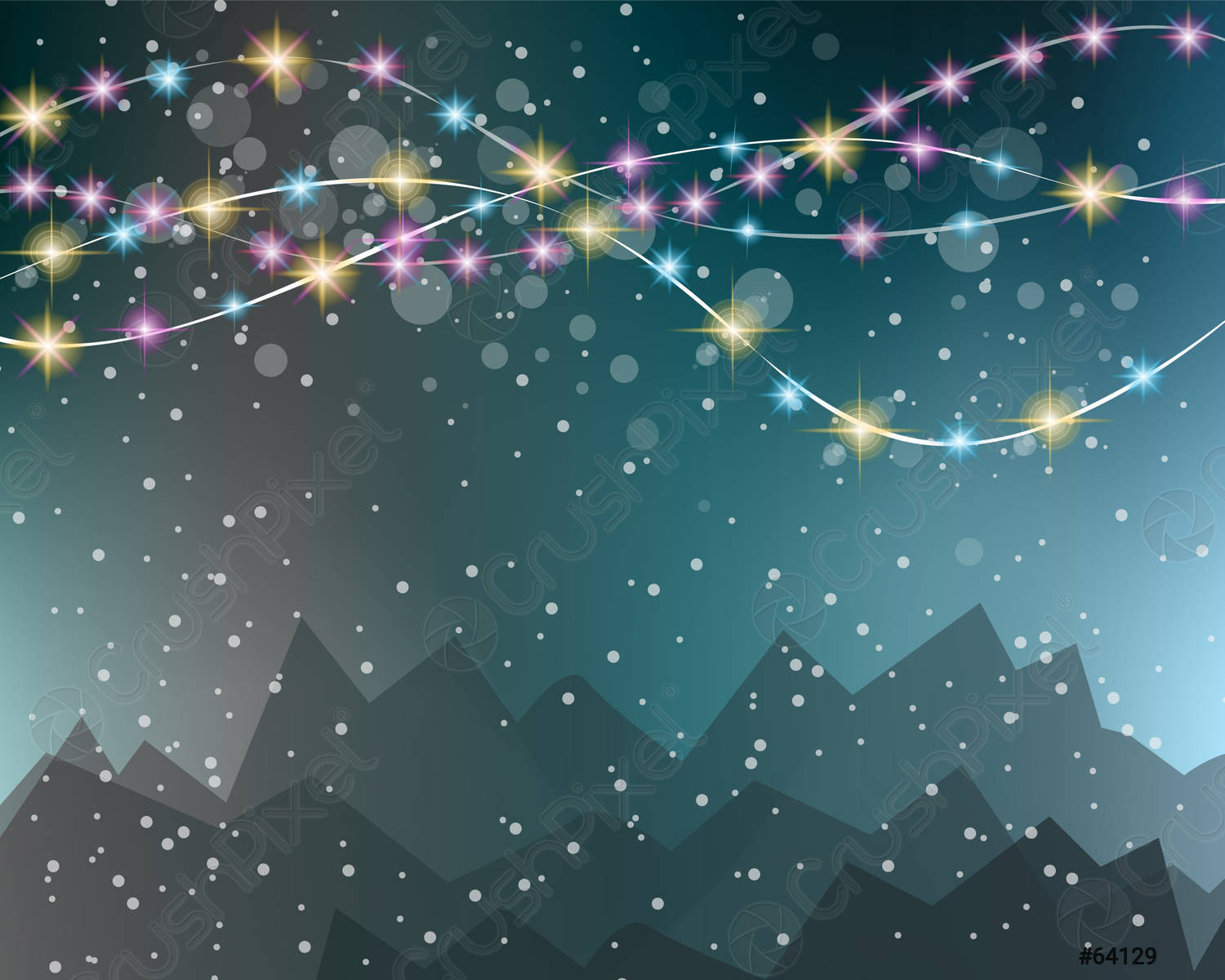 Christmas Lights Background for your seasonal wallpaper