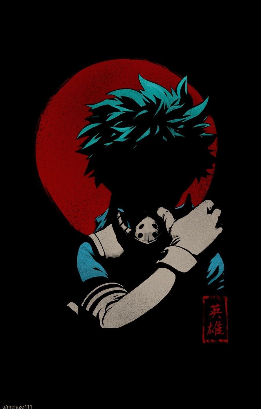 Izuku Midorya (Deku). Anime wallpaper, Black clover anime, Hero