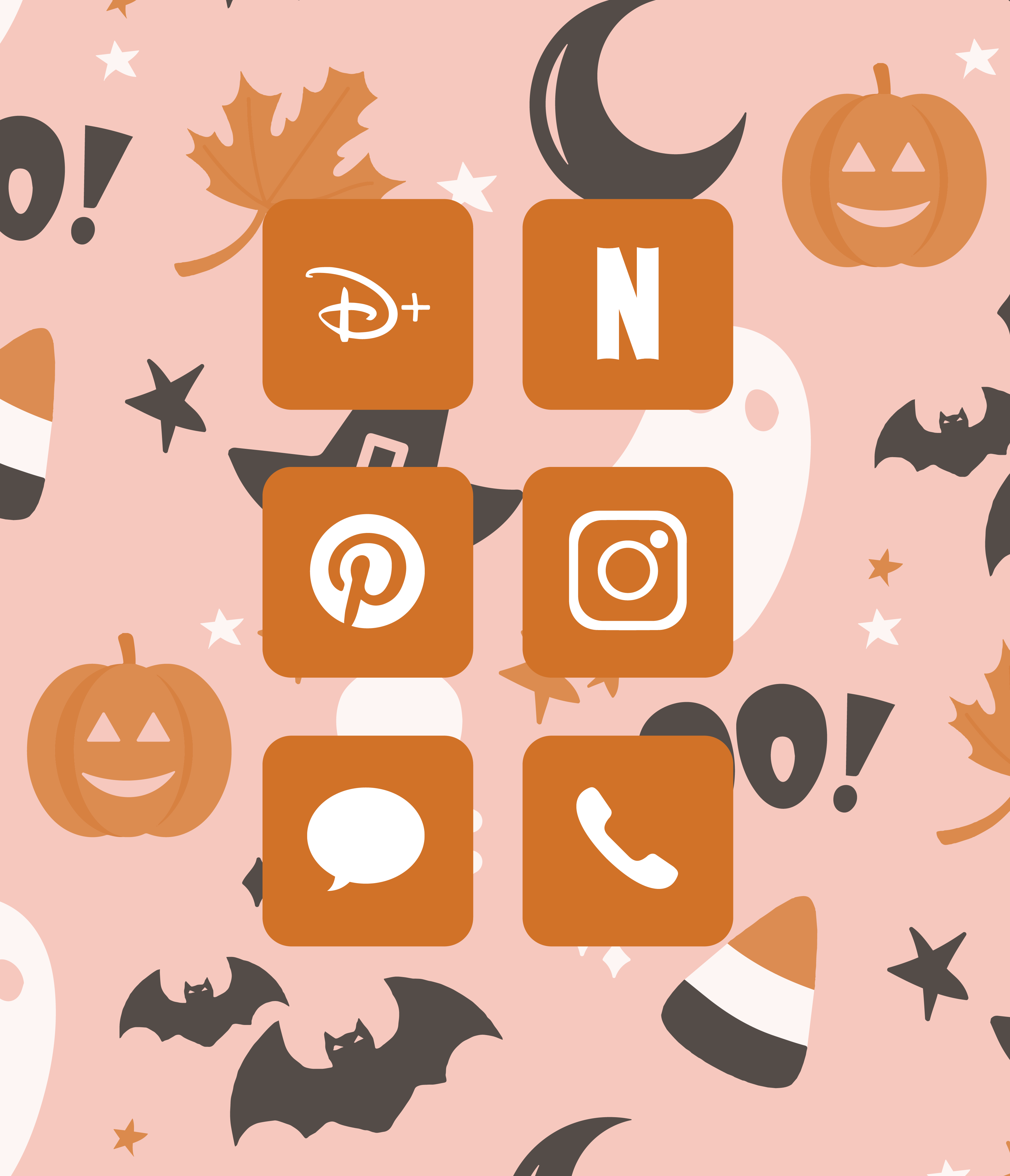 Ios 14 App Icon Halloween. Etsy. App icon, Halloween icons, Thanksgiving icon