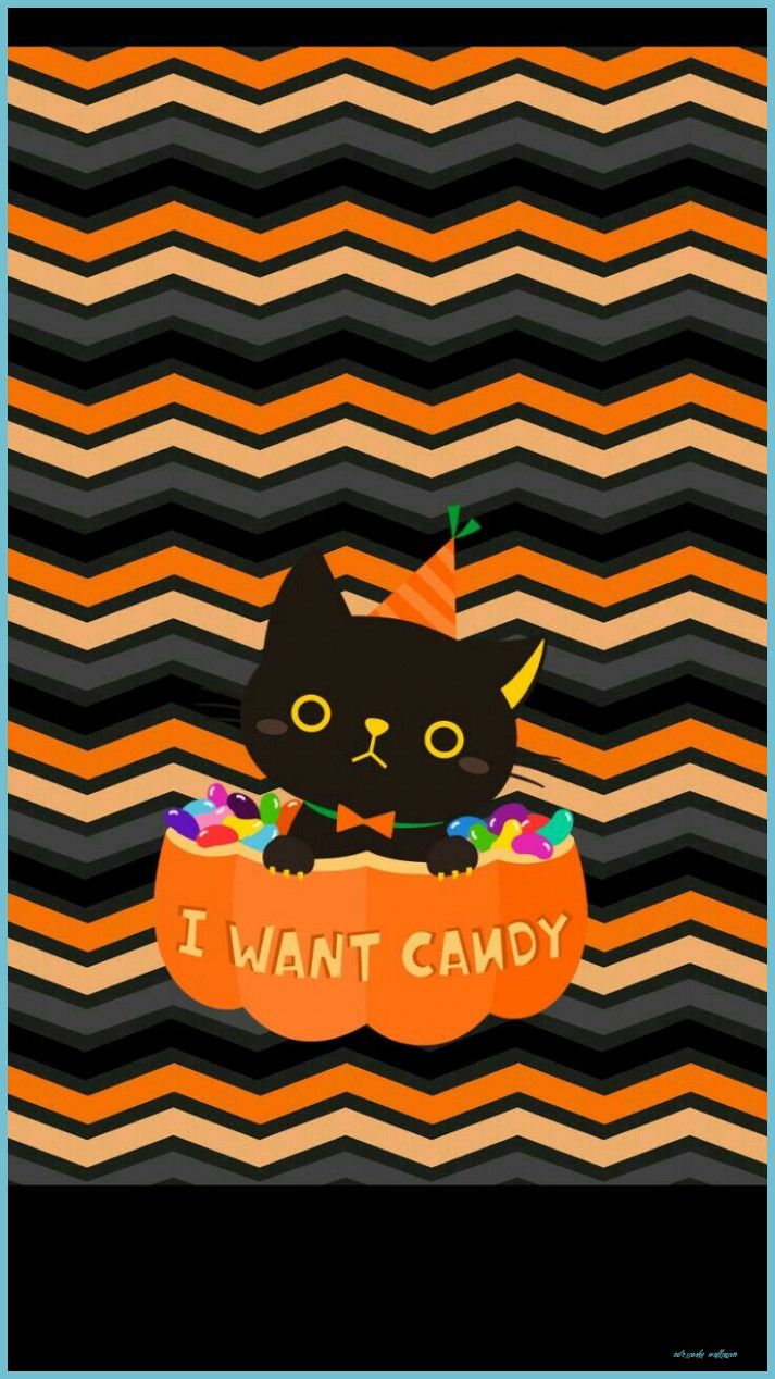 Cute Halloween Hintergrundbild Spooky Wallpaper