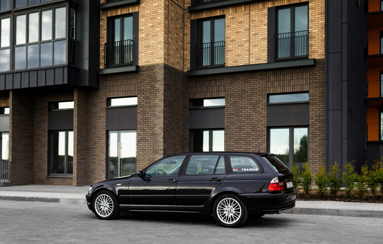 Wallpaper BMW, E46, TOURING image for desktop, section bmw
