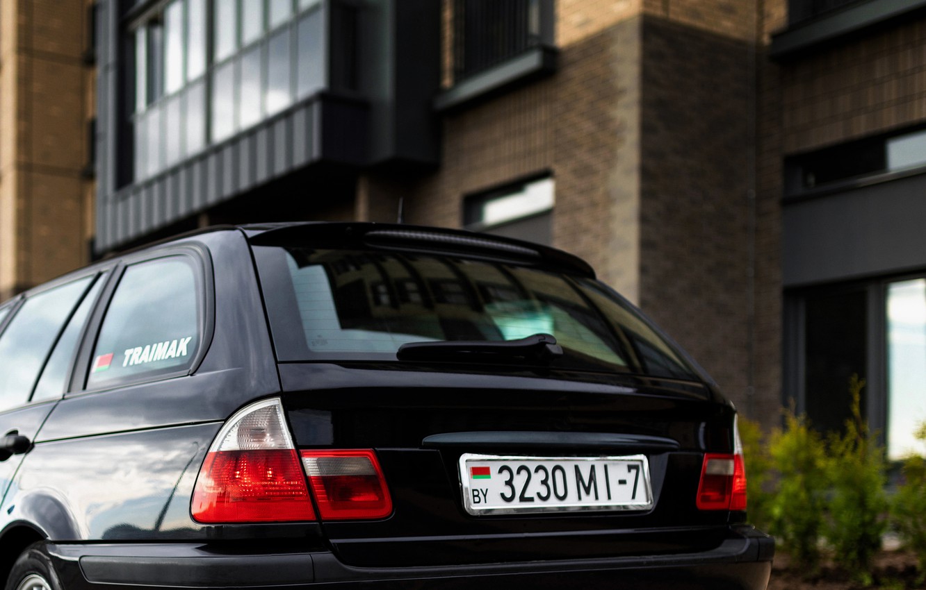 Wallpaper BMW, E46, TOURING image for desktop, section bmw