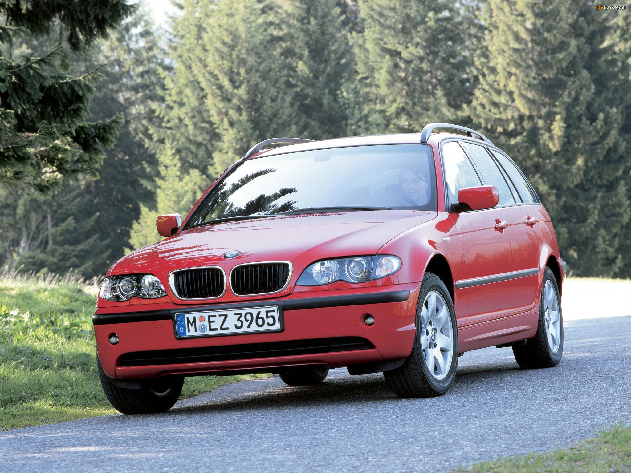 BMW 318i Touring (E46) 2001–05 wallpaper (2048x1536)
