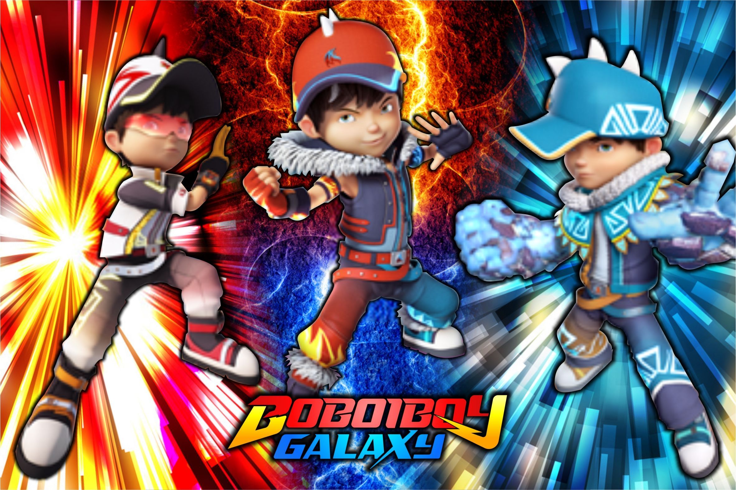 Boboiboy Fusion. Galaxy movie, Boboiboy anime, Anime galaxy