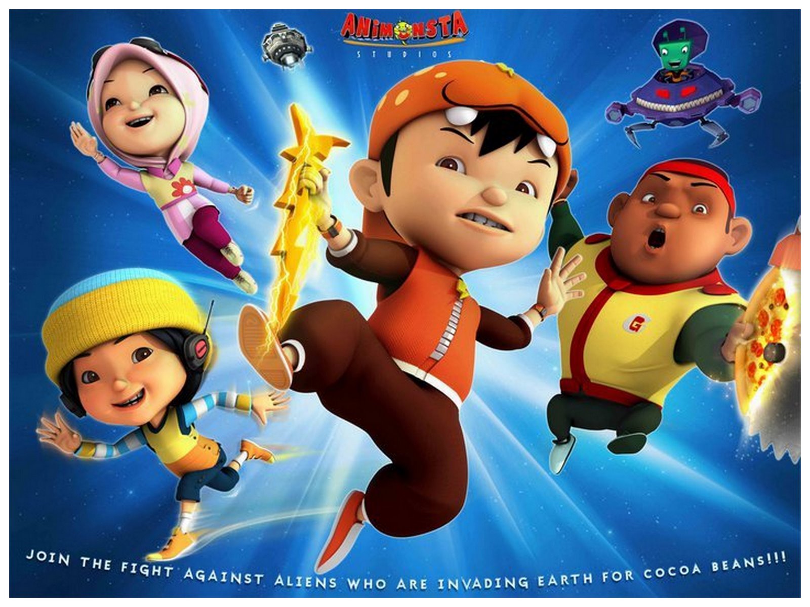The Official Episode Boboiboy: Wall Paper