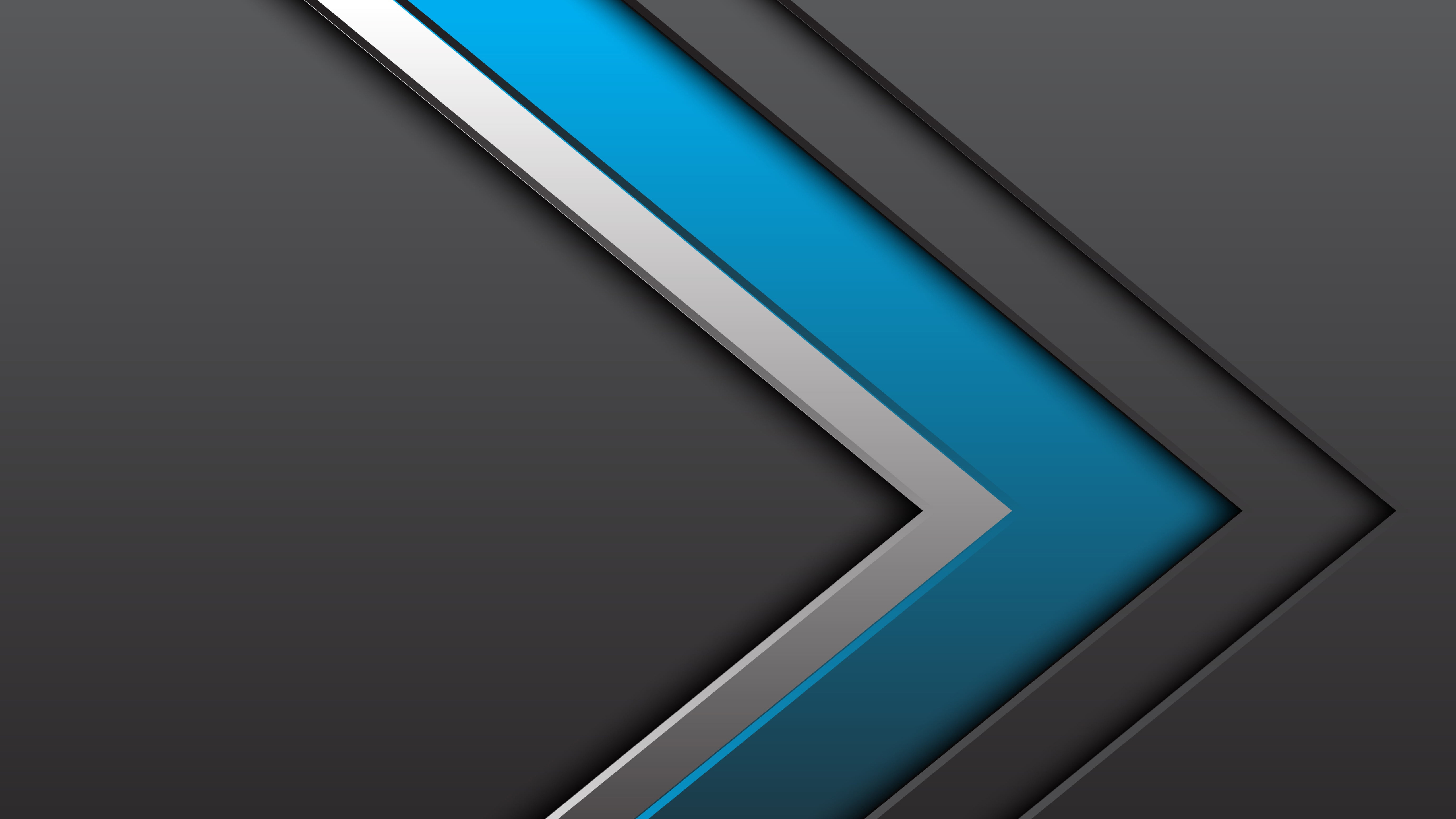Grey Blue Line Abstraction Design Background 4K 5K HD Gray Wallpaper