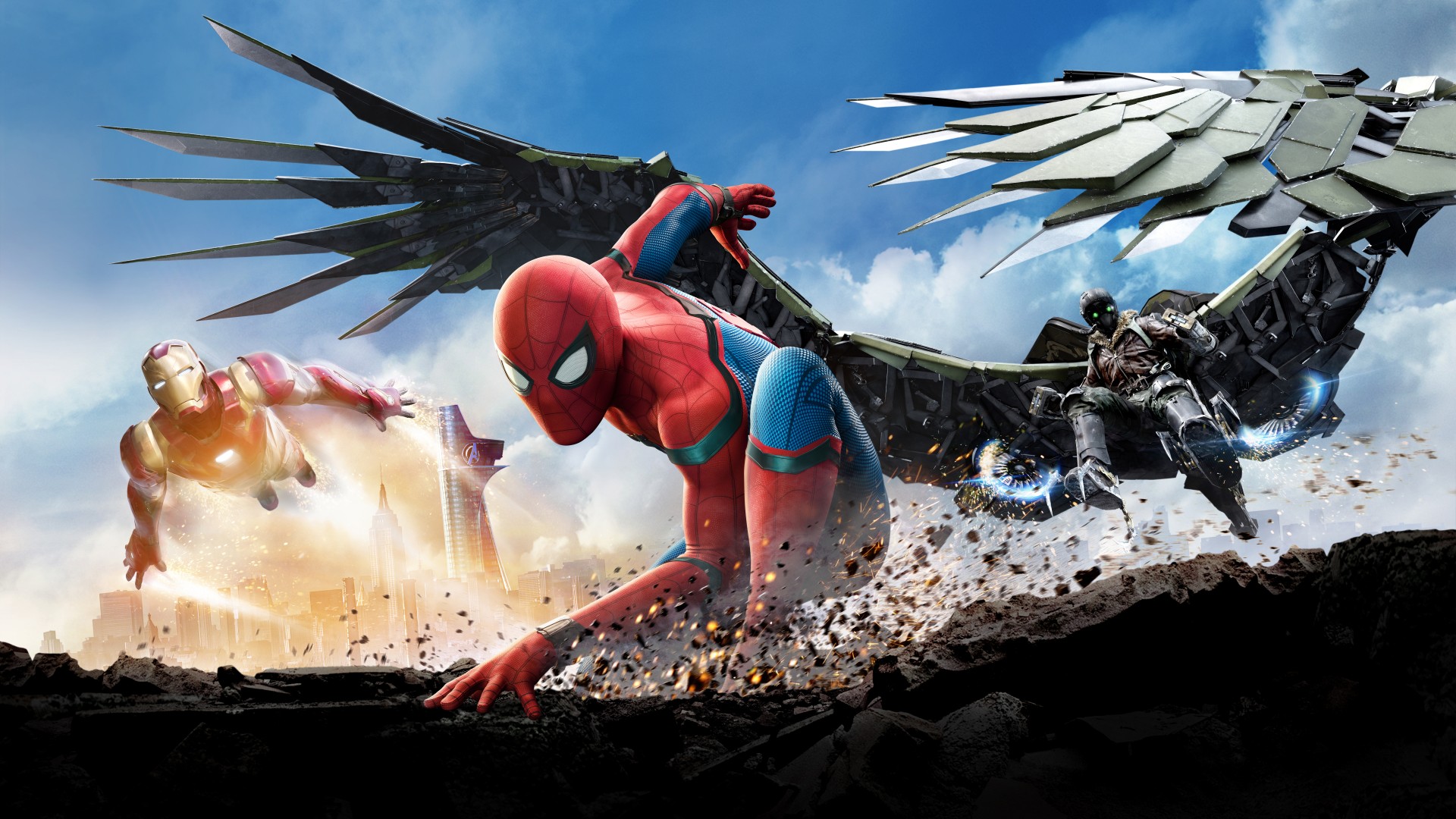 Vulture Spider Man Homecoming Wallpaper