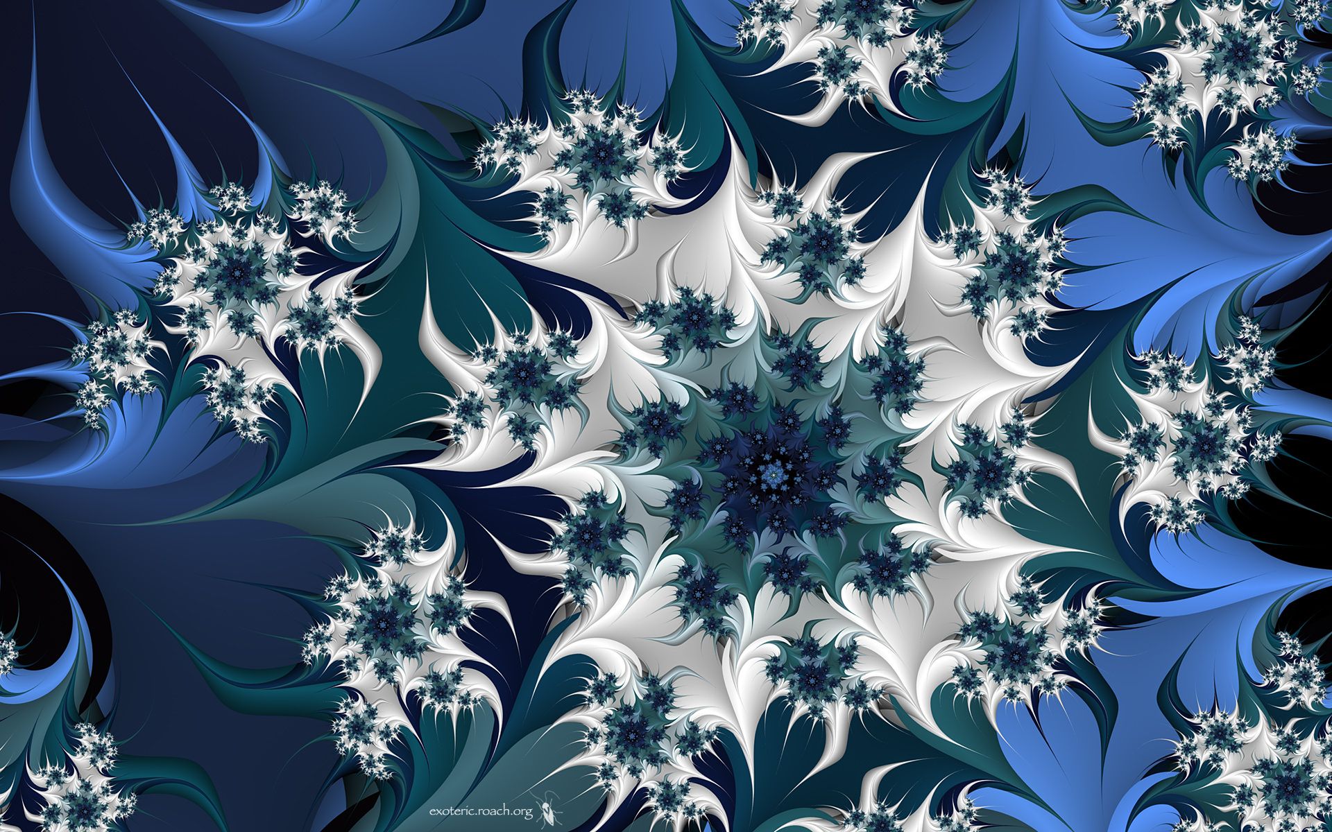 winter fractal. Download Fractals wallpaper, 'a winters tale 19'. Art wallpaper, Abstract, Fractal art
