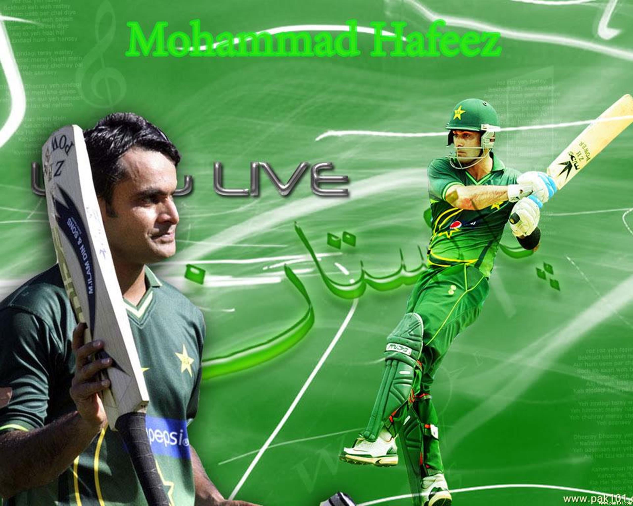 Wallpaper > Cricketers > Mohammad Hafeez > Mohammad Hafeez high quality! Free download 1024x768