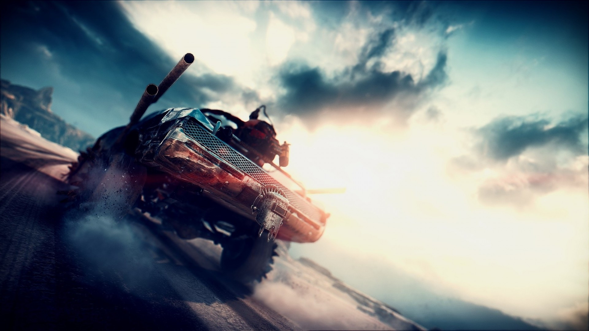 Download 1920x1080 Mad Max, Armored Cars Wallpaper for Widescreen