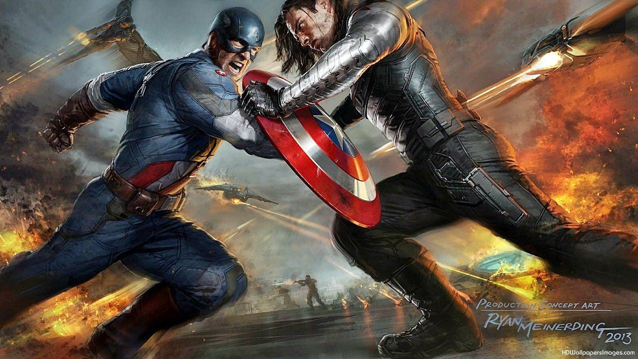 Captain America The Winter Soldier HD Background