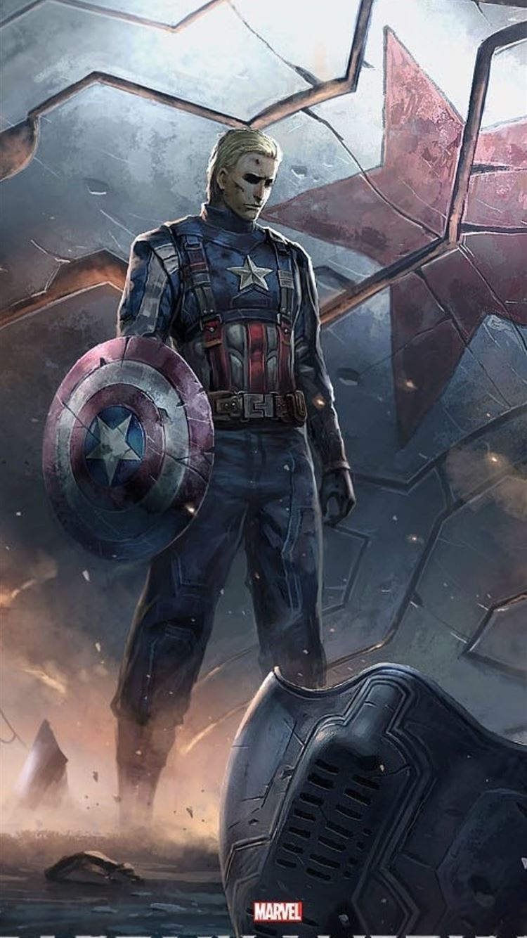 captain america the winter soldier iPhone Wallpaper Free Download