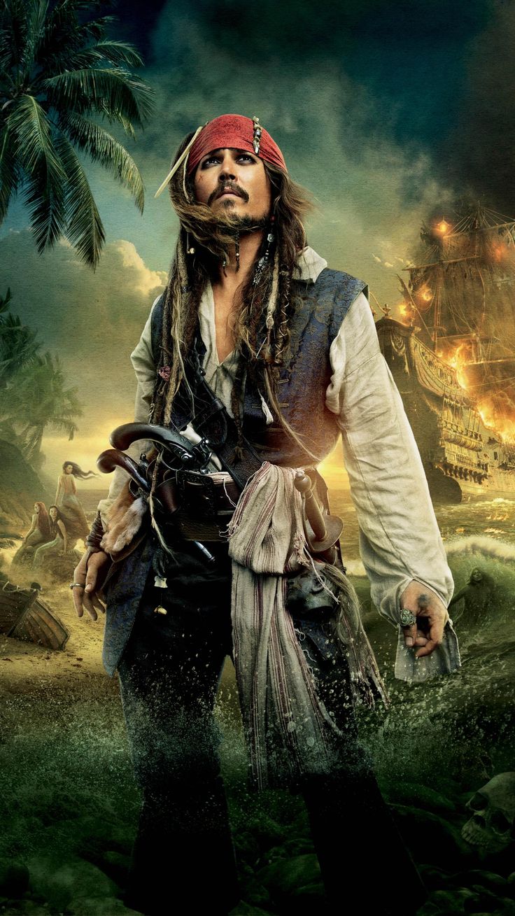 Pirates of the Caribbean: On Stranger Tides (2011) Phone Wallpaper. Moviemania. On stranger tides, Pirates of the caribbean, Caribbean