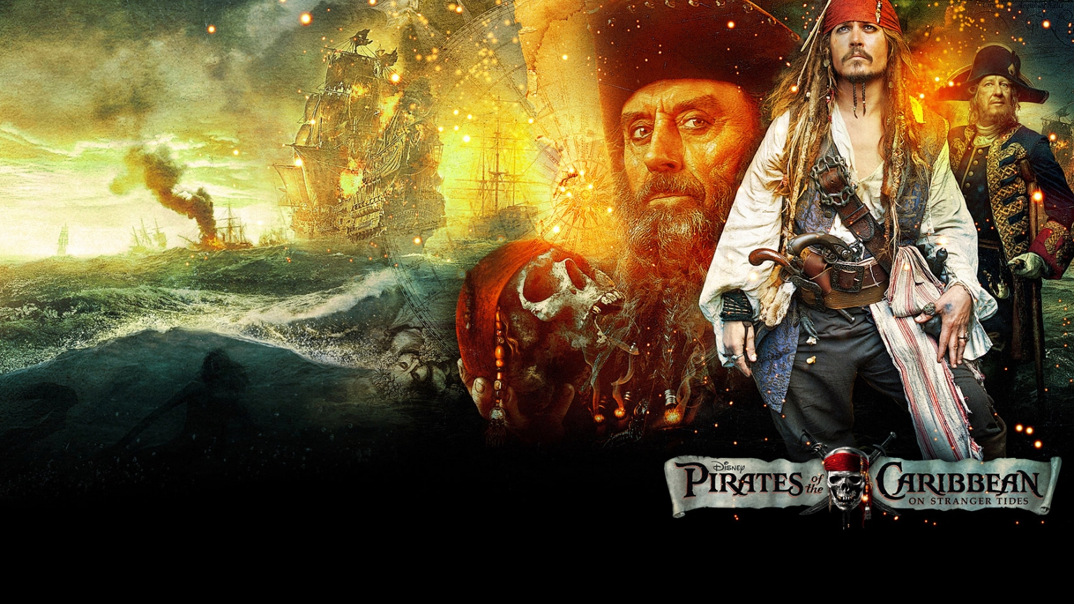 Pirates of the Caribbean заставка