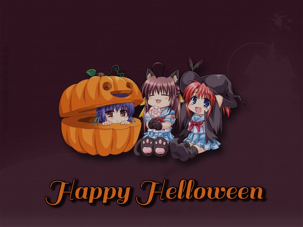Anime Happy Halloween Picture, Photo, and Image for Facebook, Tumblr, , and Twitter