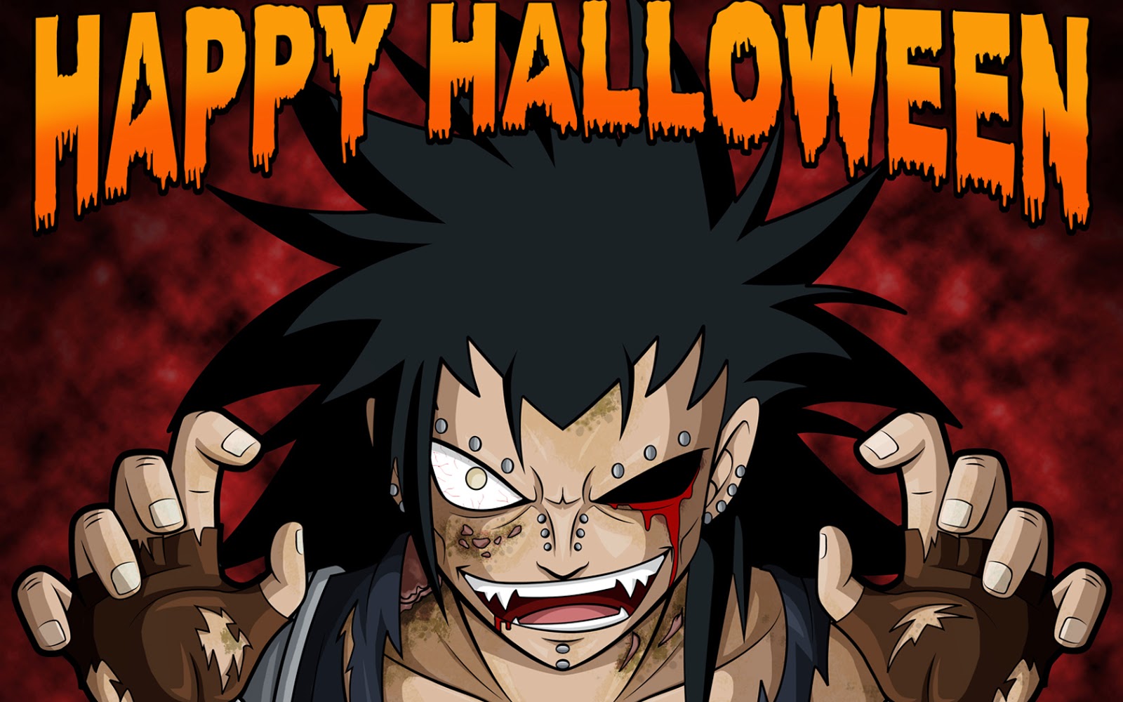 Happy Halloween Anime Kingdom Wallpaper