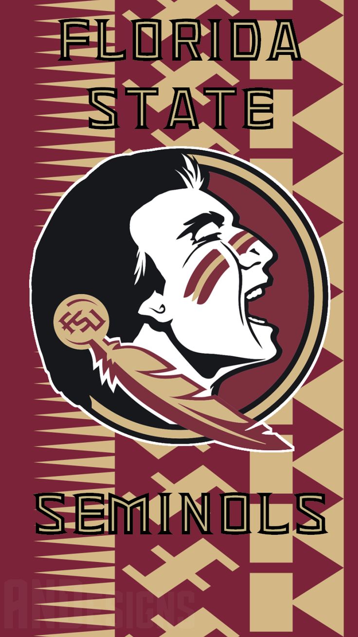 Pin By And1 Designs On NCAA IPhone 6 6s Wallpaper. Florida State Seminoles, Florida State Seminoles Logo, Florida State