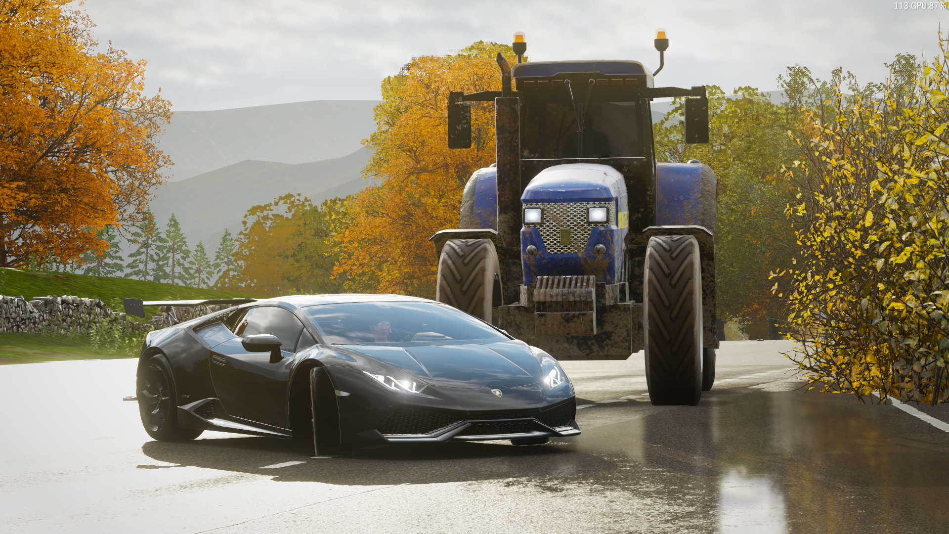 Then vs now (Lamborghini was initially a tractor manufacturer): ForzaHorizon