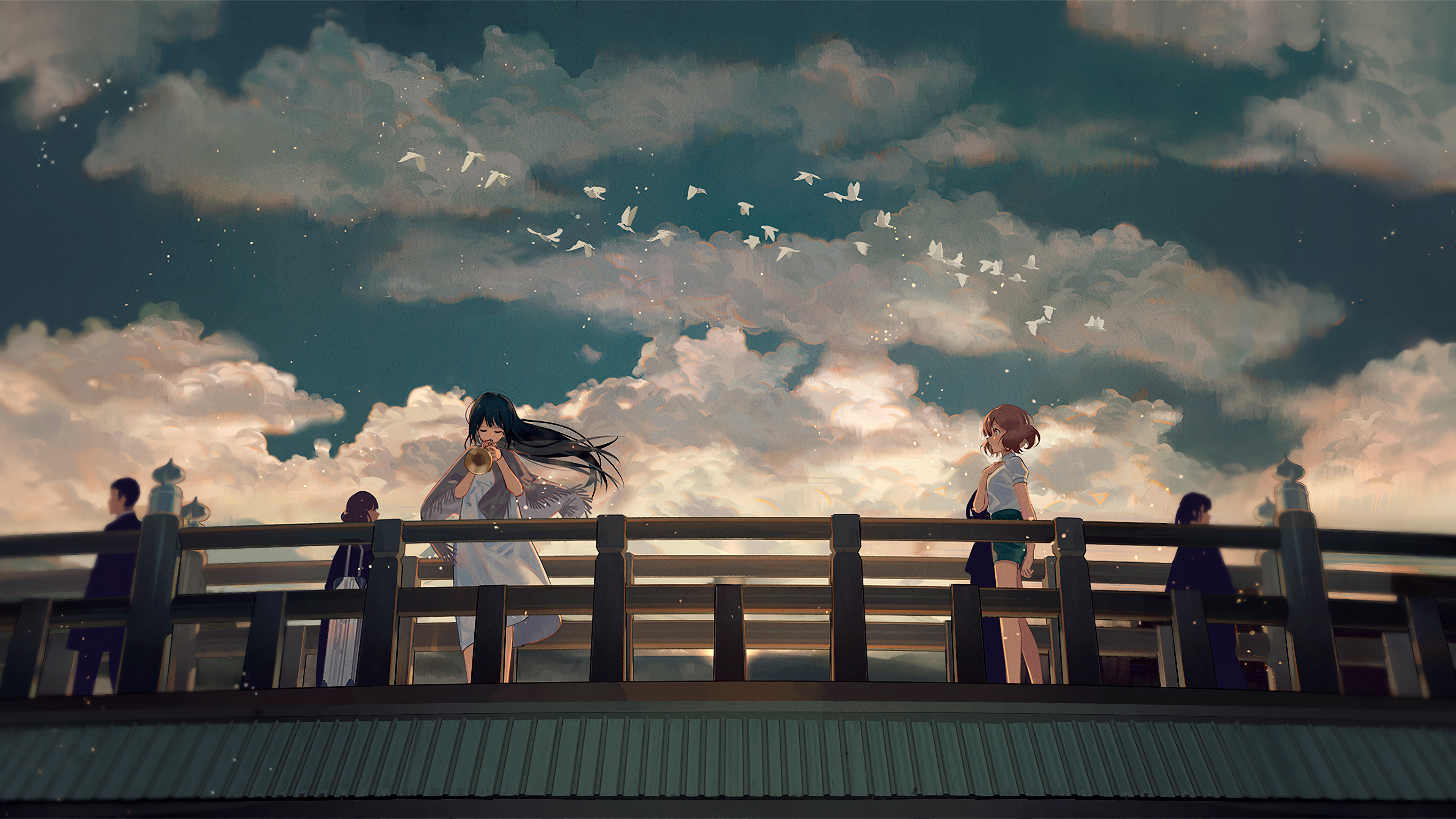 Kousaka Reina Oumae Kumiko Anime Girls 4k, HD Anime, 4k Wallpaper, Image, Background, Photo and Picture