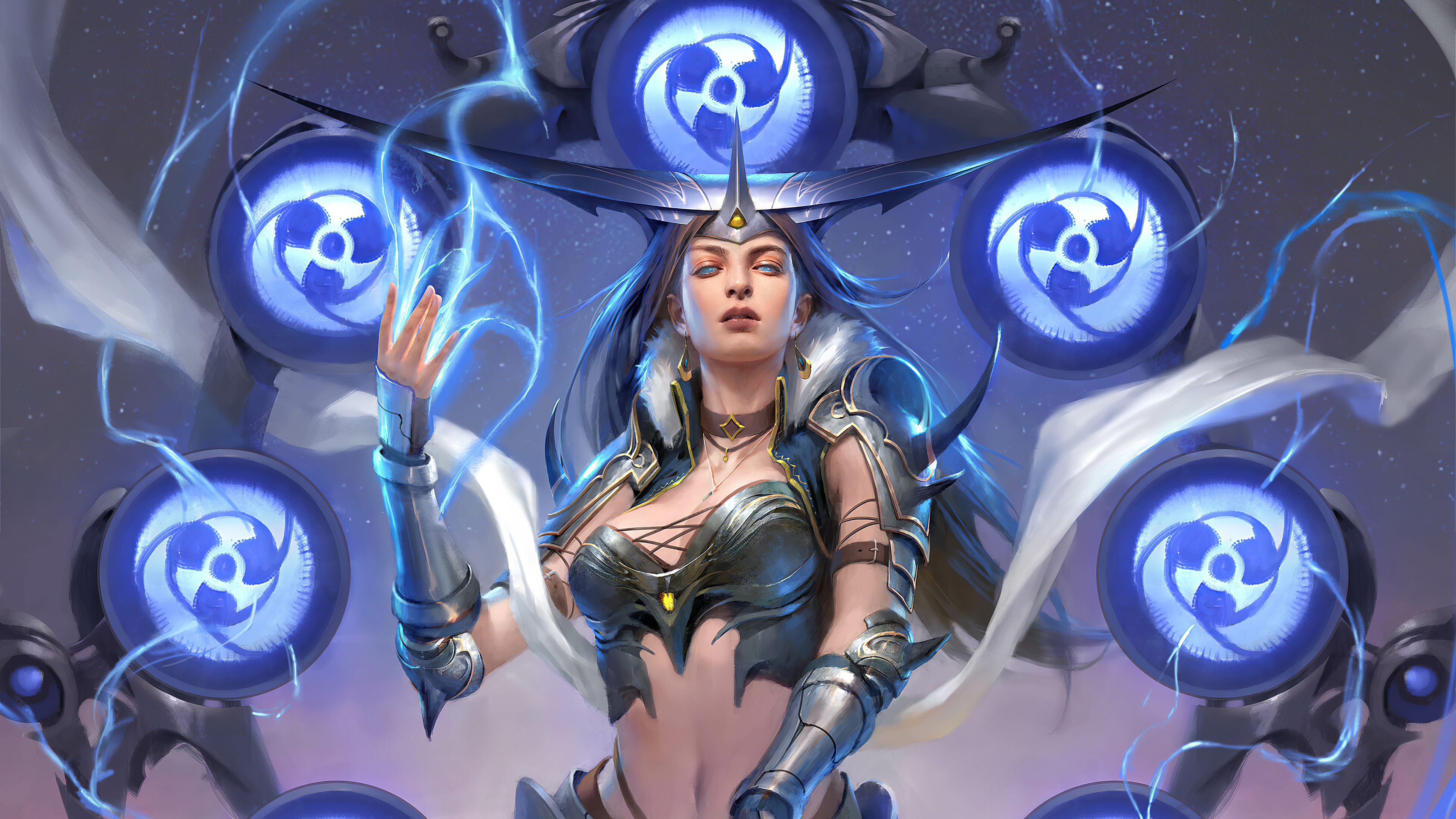 Wallpaper 4k Legend Of The Cryptids Dark Fantasy Raijin Wallpaper