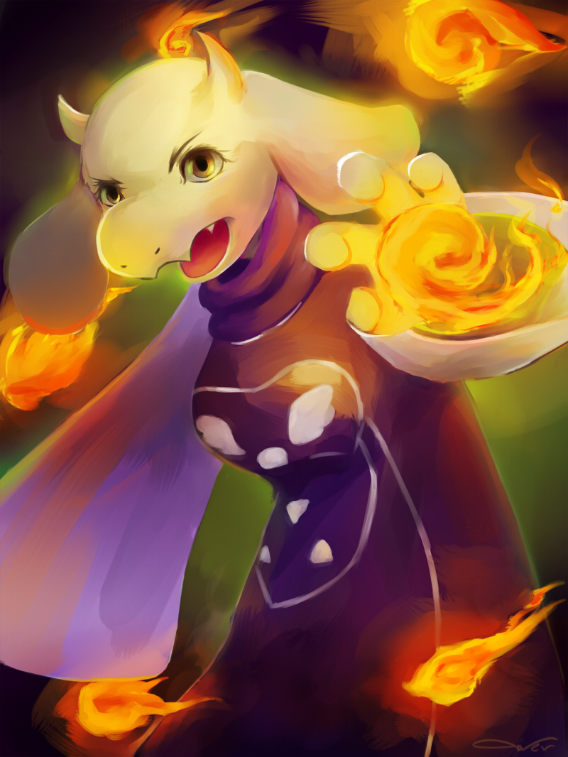 Undertale Wallpaper: Toriel by Miltonholmes on DeviantArt